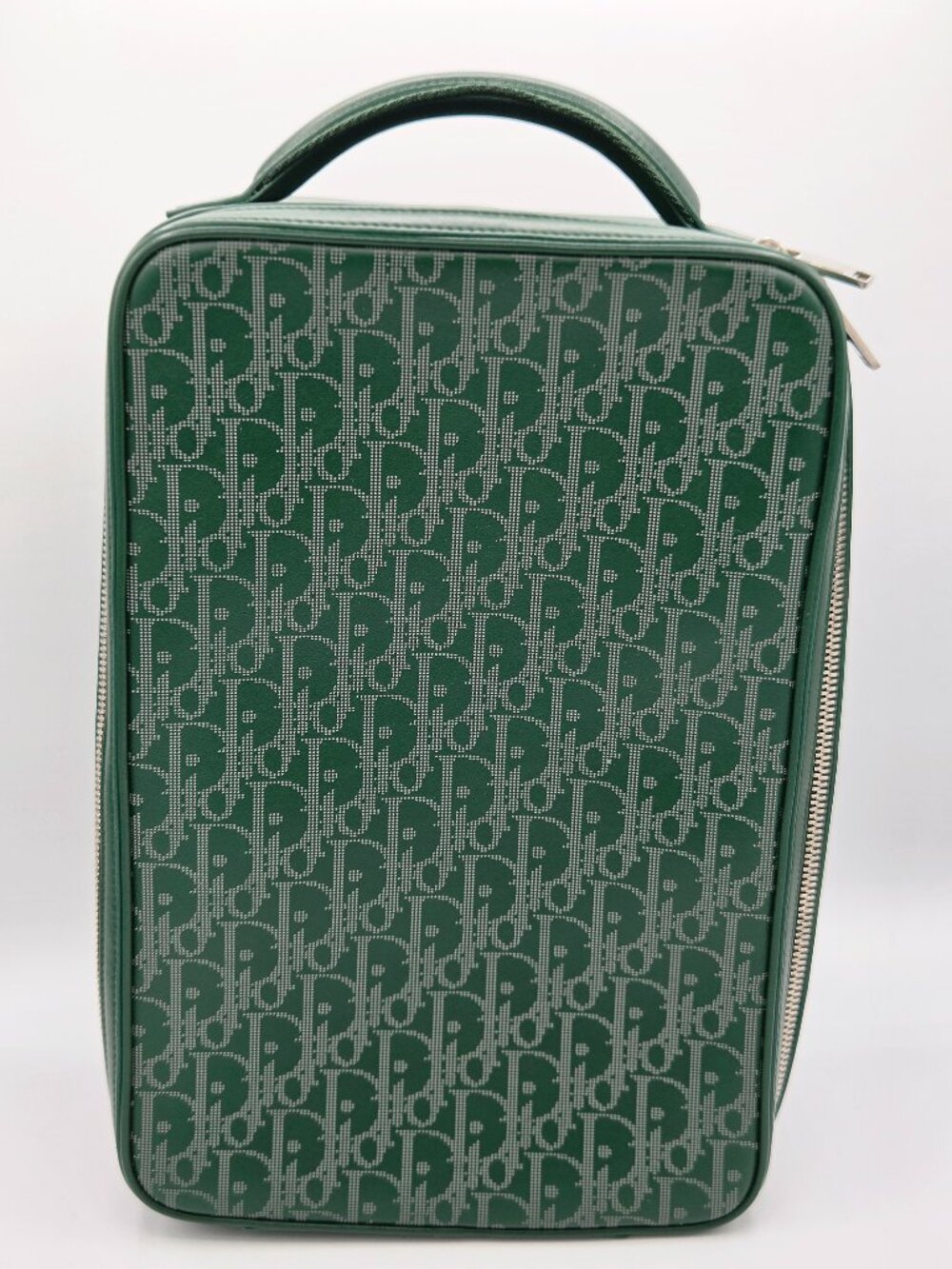 Christian Dior Oblique Galaxy Sling Bag – Large | Green Leather | 2021